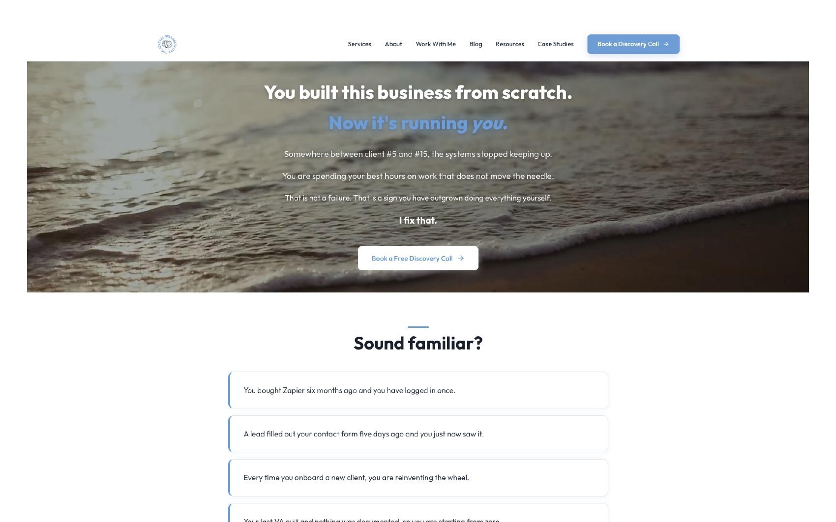 The Coastal Collaborative website